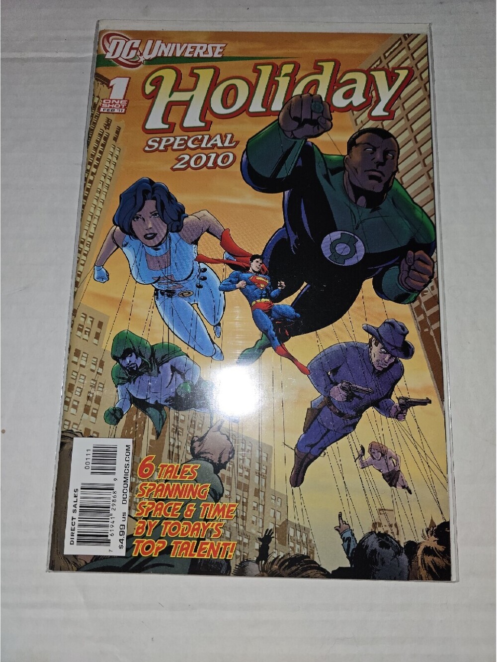 DC UNIVERSE HOLIDAY SPECIAL #1 (2010) MATT HALEY COVER ~ VF/NM